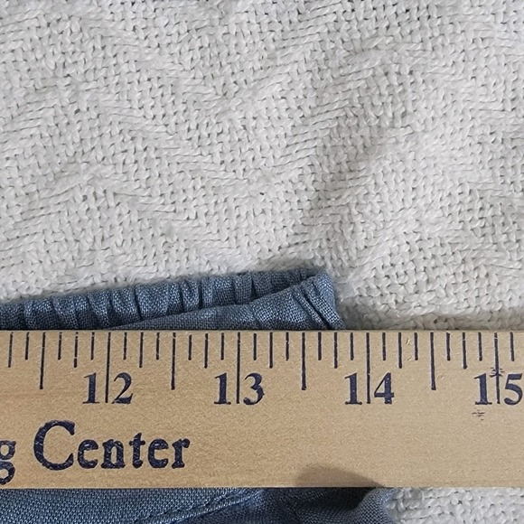 Lintico NWT Linen Relaxed Midi Skirt Marina Elastic Waist Cargo Pockets Size S - Picture 11 of 13